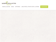 Tablet Screenshot of merchantsonmass.com